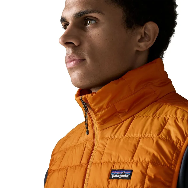 Patagonia Nano Puff Men's Vest in Autumn Orange-5