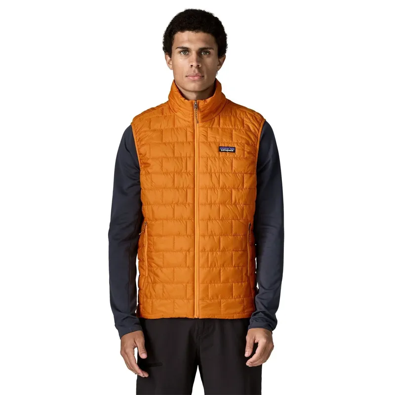 Patagonia Nano Puff Men's Vest in Autumn Orange-1