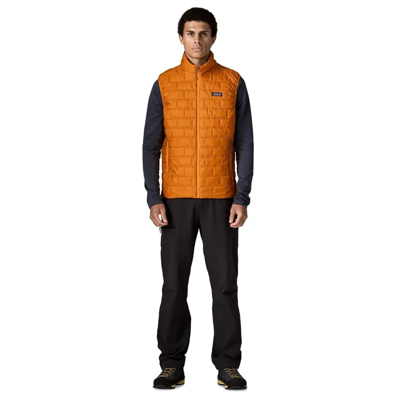 Patagonia Nano Puff Men's Vest in Autumn Orange-3