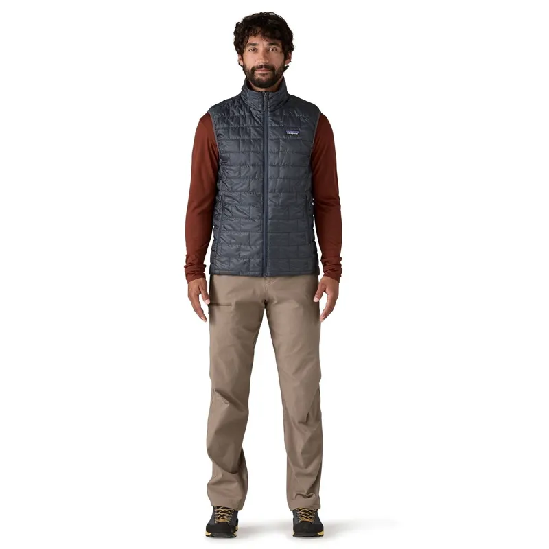 Patagonia Nano Puff Men's Vest in Smolder Blue-4