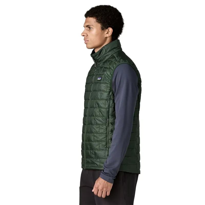 Patagonia Nano Puff Men's Vest in Treeline Green-4