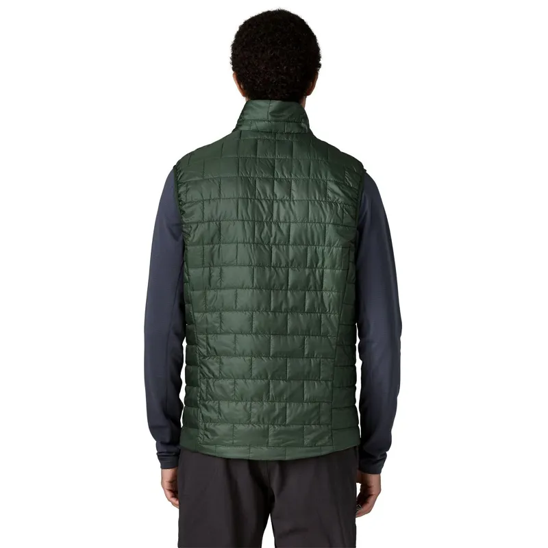 Patagonia Nano Puff Men's Vest in Treeline Green-2