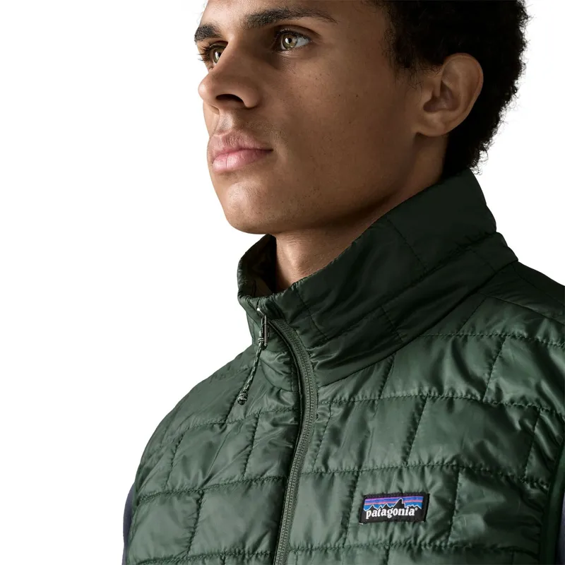 Patagonia Nano Puff Men's Vest in Treeline Green-6