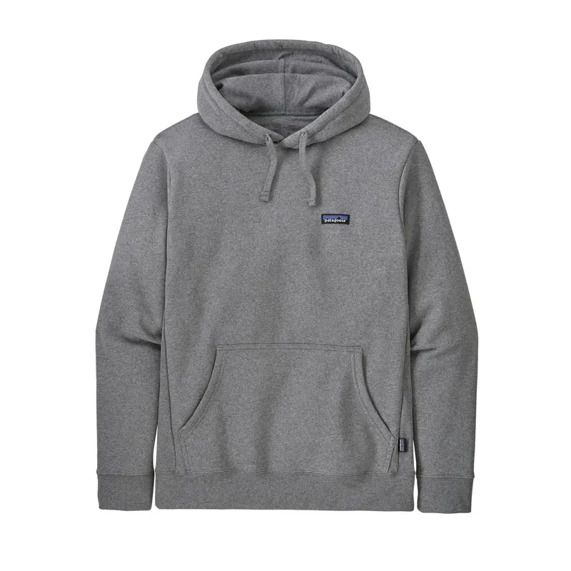 Patagonia P-6 Label Uprisal Men's Hoody in Gravel Heather