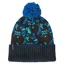 Patagonia Powder Town Beanie in Across Oceans: Smolder Blue