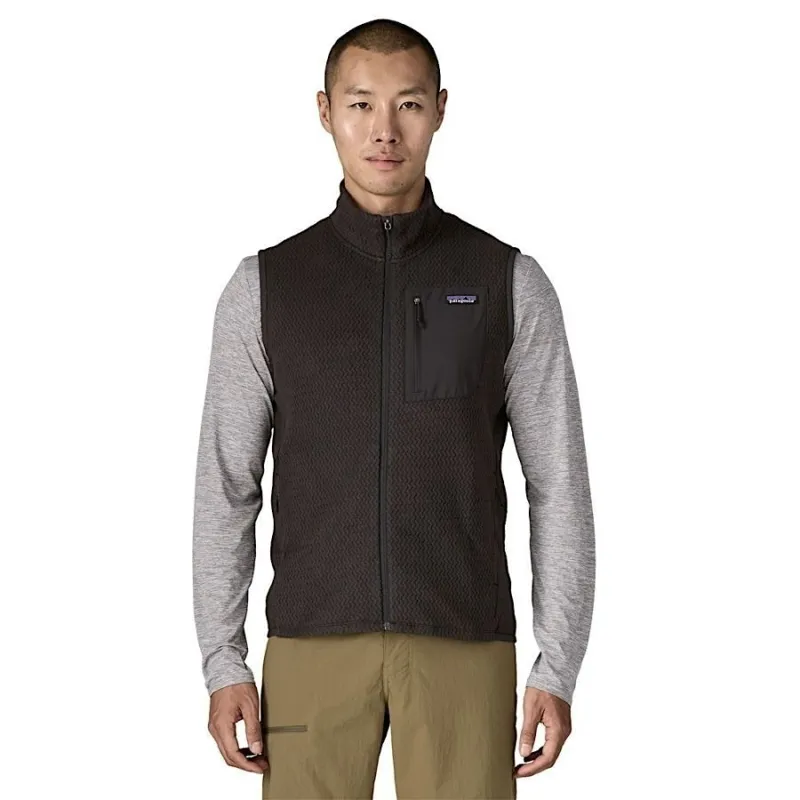 Patagonia R1 Air Men's Fleece Vest in Black-1