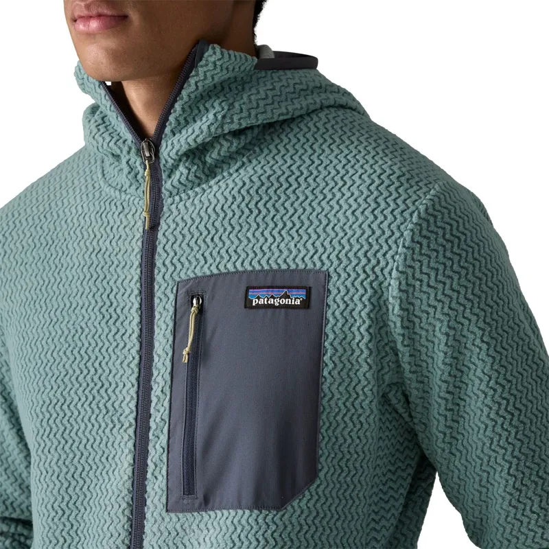 Patagonia R1 Air Men's Full-Zip Fleece Hoody in Black-7