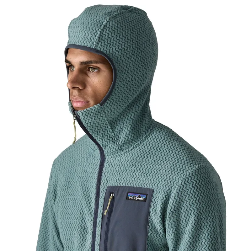 Patagonia R1 Air Men's Full-Zip Fleece Hoody in Black-5