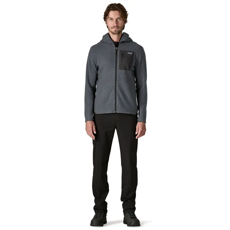 Patagonia R1 Air Men's Full-Zip Fleece Hoody in Caper Green-3