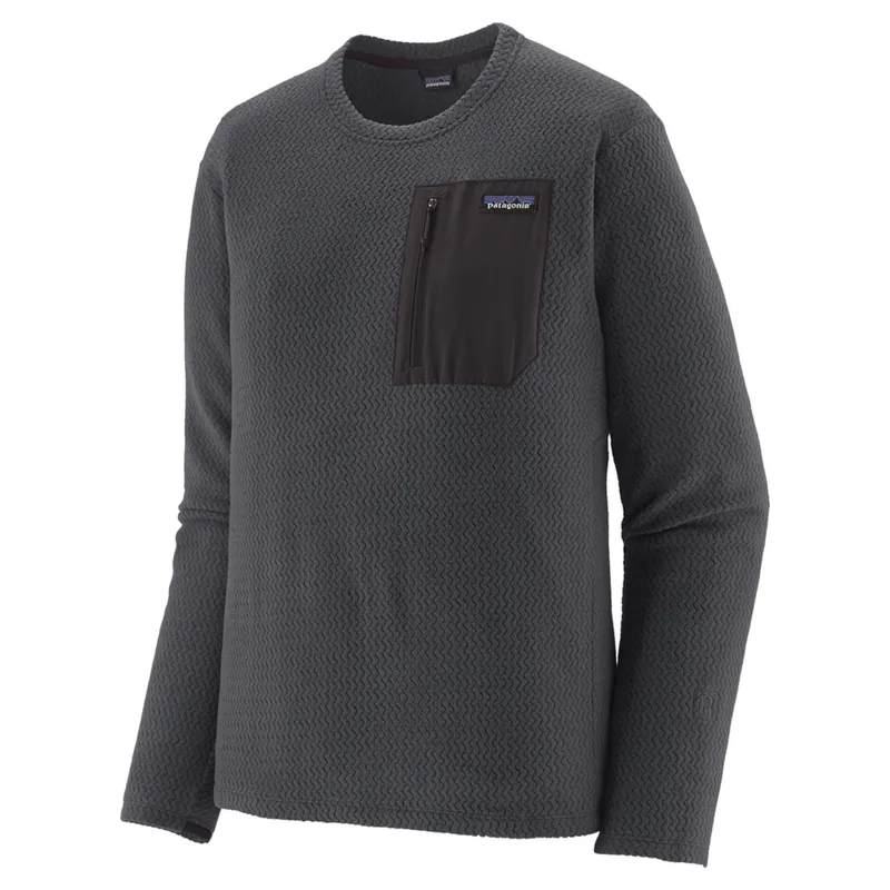 Patagonia R1 Air Men's Fleece Crewneck in Smolder Blue