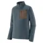 Patagonia R1 Air Men's Zip-Neck Fleece in Summit Blue