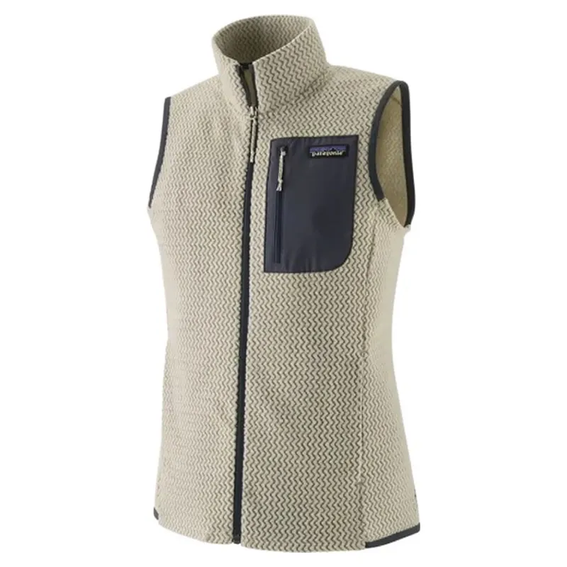 Patagonia R1 Air Women's Fleece Vest in Wool White