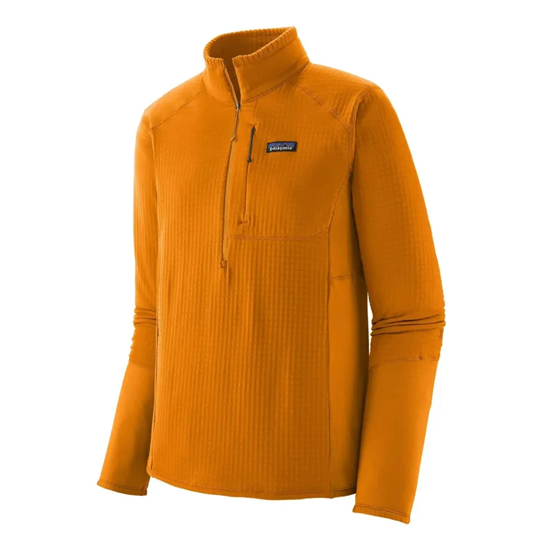 Patagonia R1 Men's Fleece Pullover in Autumn Orange