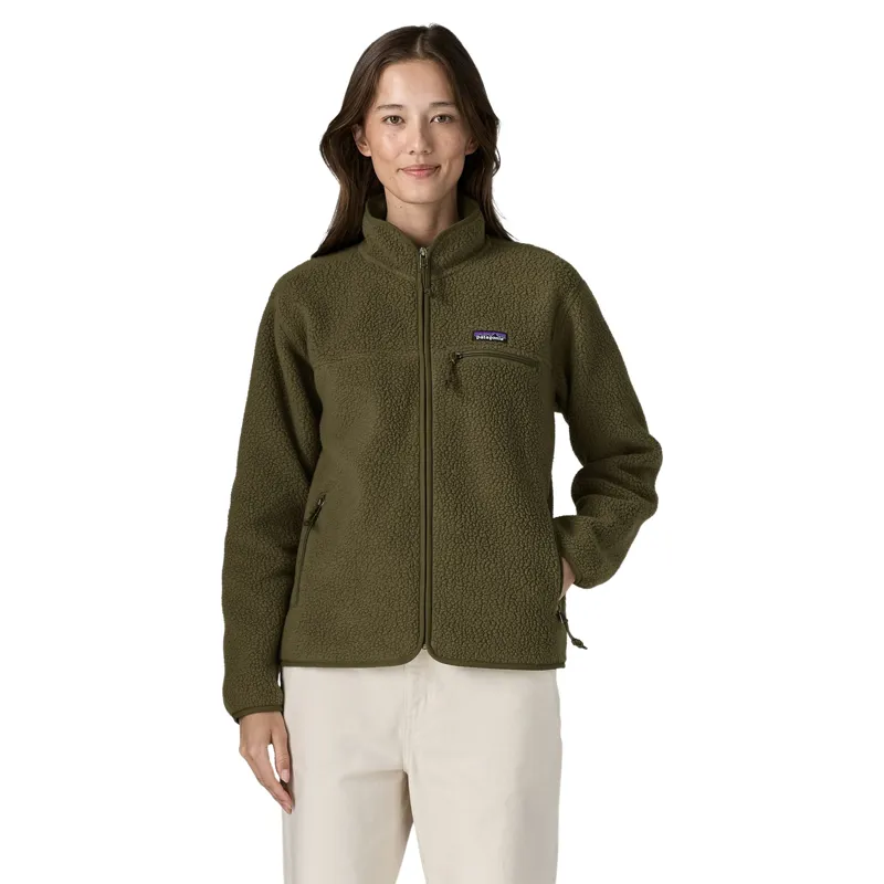 Patagonia Retro Pile Women's Fleece Jacket in Basin Green-1