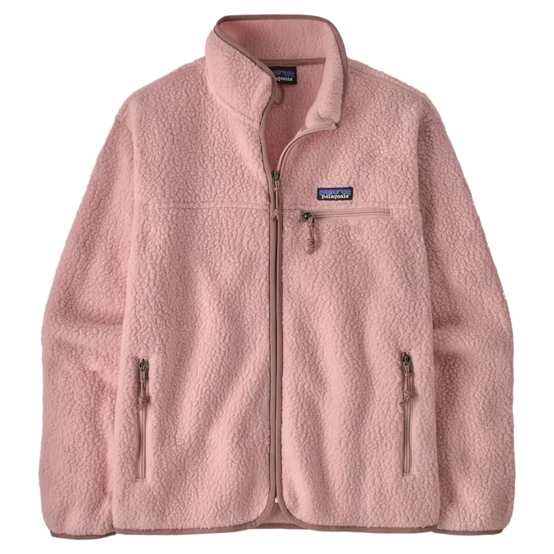 Patagonia Retro Pile Women's Fleece Jacket in Fuzzy Mauve