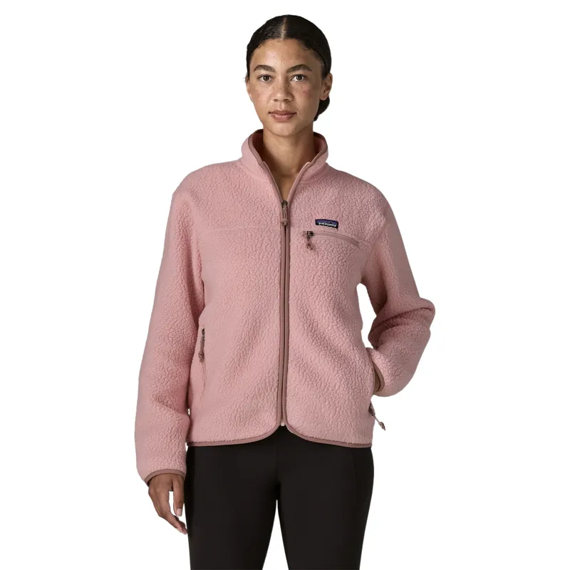Patagonia Retro Pile Women's Fleece Jacket in Fuzzy Mauve-1