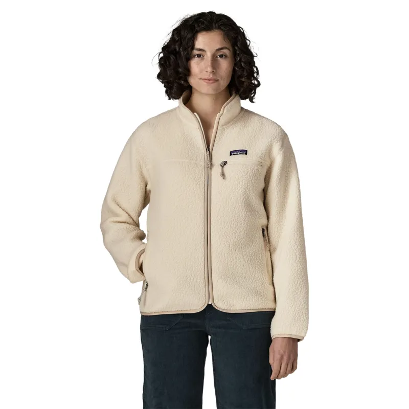 Patagonia Retro Pile Women's Fleece Jacket in Natural-1