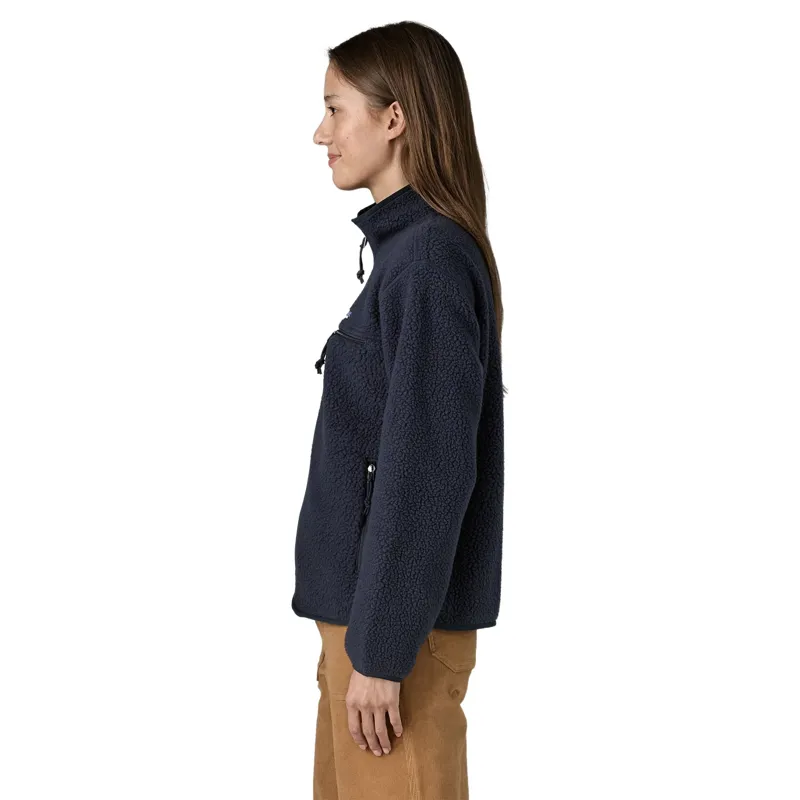Patagonia Retro Pile Women's Fleece Jacket in Sunken Blue-4