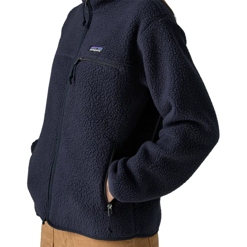 Patagonia Retro Pile Women's Fleece Jacket in Sunken Blue-3