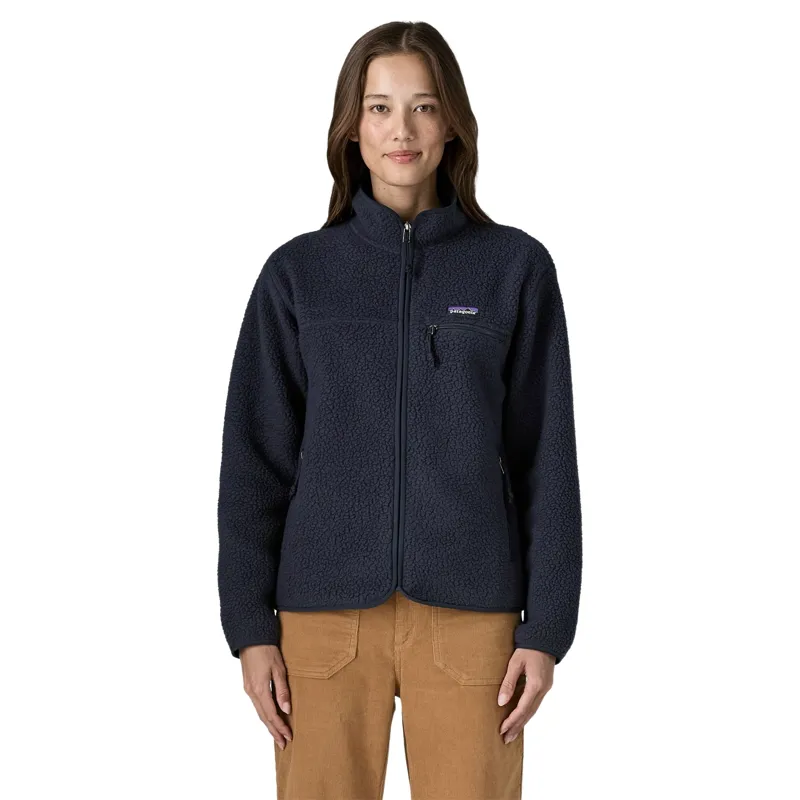 Patagonia Retro Pile Women's Fleece Jacket in Sunken Blue-1