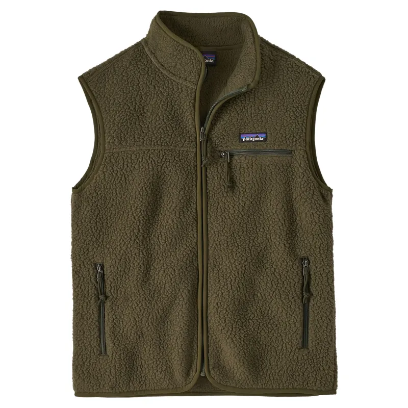 Patagonia Retro Pile Women's Fleece Vest in Basin Green