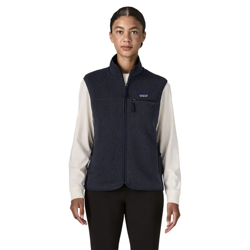 Patagonia Retro Pile Women's Fleece Vest in Sunken Blue-1