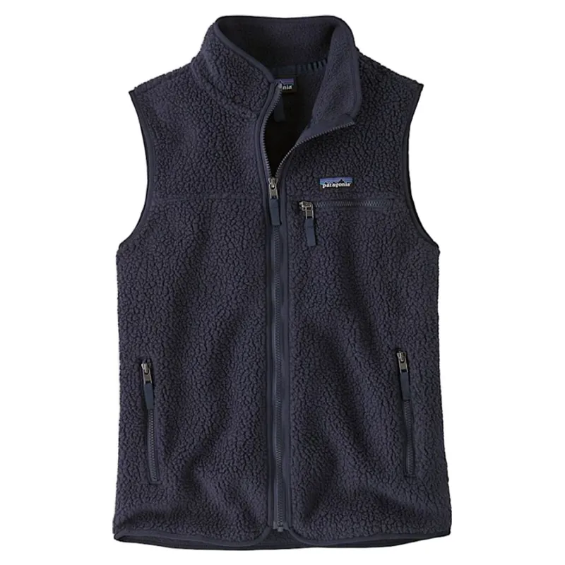 Patagonia Retro Pile Women's Fleece Vest in Sunken Blue