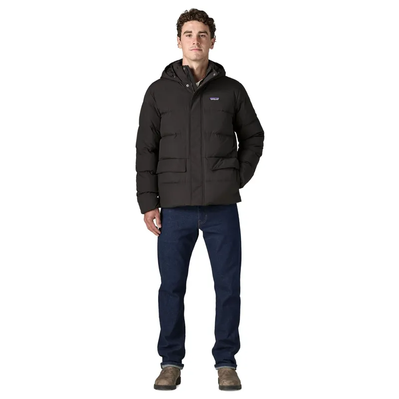 Patagonia Sisar Down Hoody Men's Jacket in Black-3