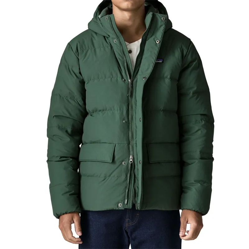 Patagonia Sisar Down Hoody Men's Jacket in Black-5