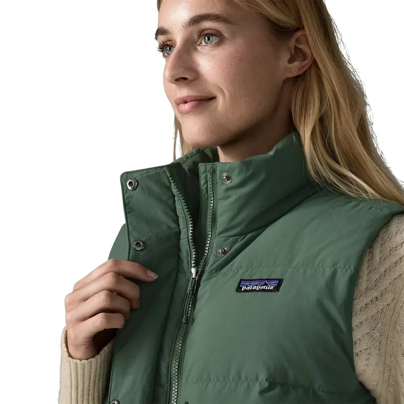 Patagonia Sisar Women's Down Vest in Black-4