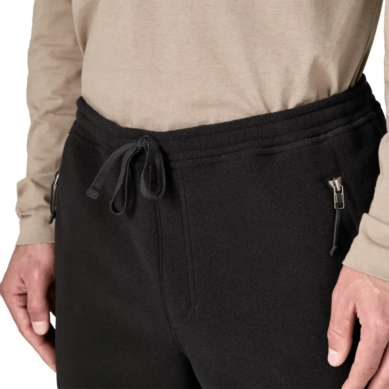 Patagonia Synchilla Men's Fleece Pants in Old Growth Green-6