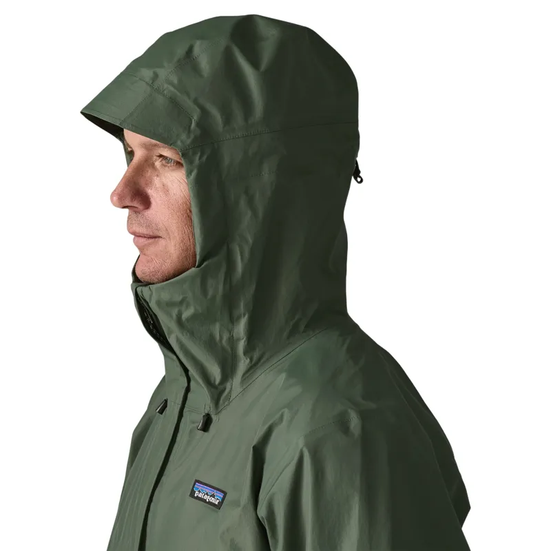 Patagonia Torrentshell 3L Men's Rain Jacket in Canopy Green-3