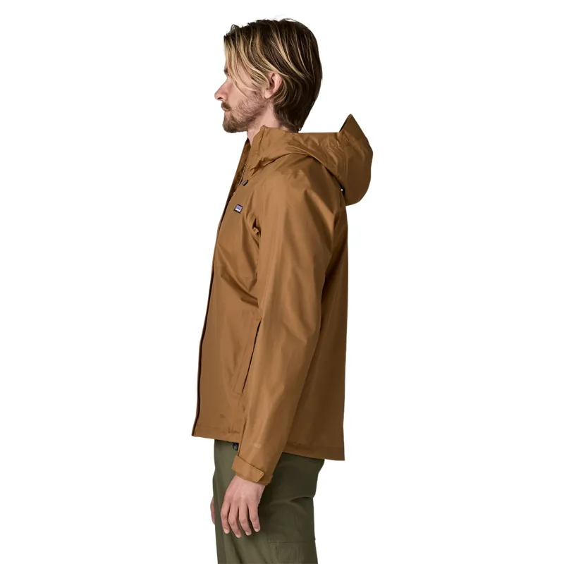 Patagonia Torrentshell 3L Men's Rain Jacket in Deer Brown-6