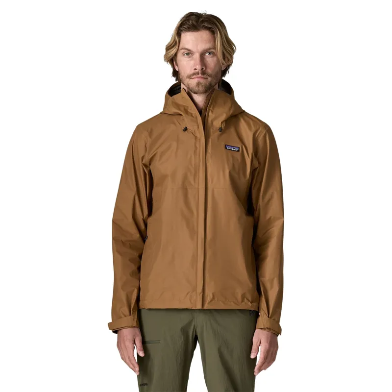 Patagonia Torrentshell 3L Men's Rain Jacket in Deer Brown-1
