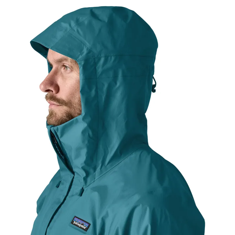 Patagonia Torrentshell 3L Men's Rain Jacket in Glacial Blue-5