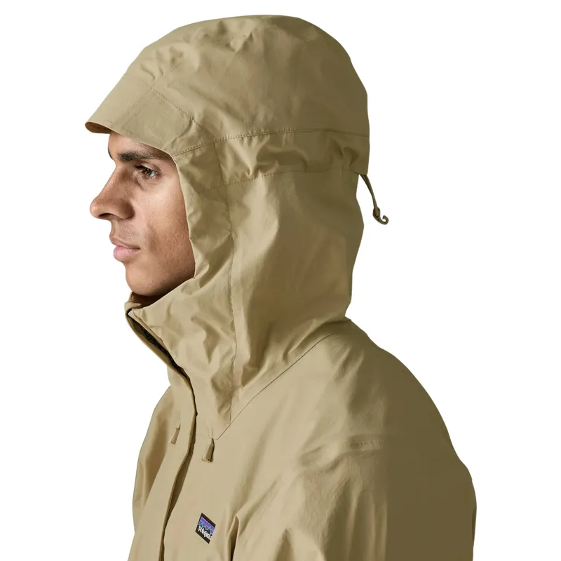 Patagonia Torrentshell 3L Men's Rain Jacket in Weathered Stone-2
