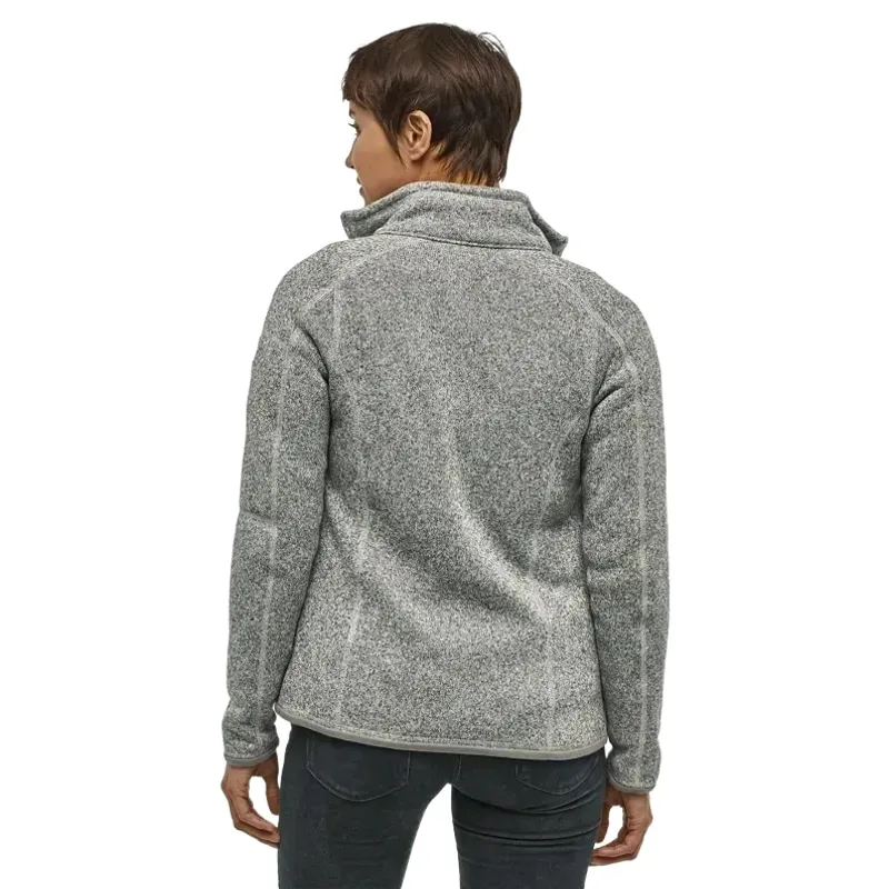 Patagonia Women's Better Sweater Fleece Jacket in Birch White-4