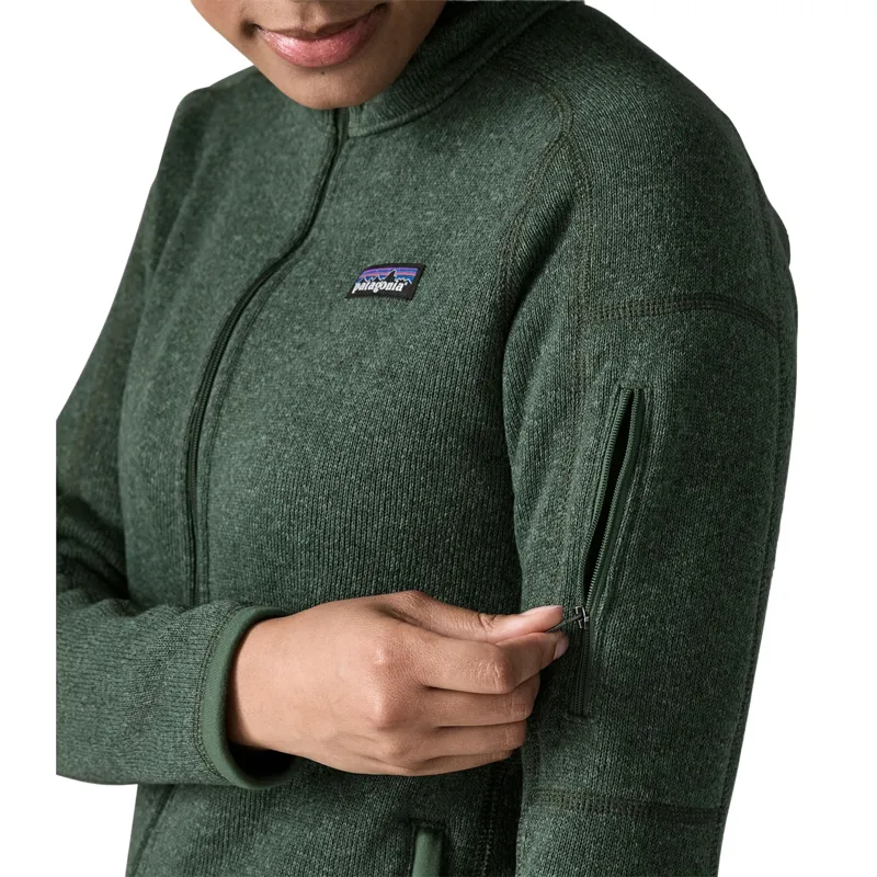 Patagonia Women's Better Sweater Fleece Jacket in Canopy Green-8