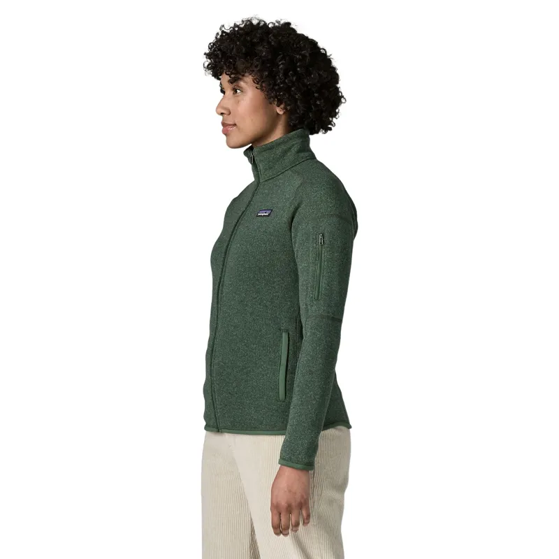 Patagonia Women's Better Sweater Fleece Jacket in Canopy Green-2
