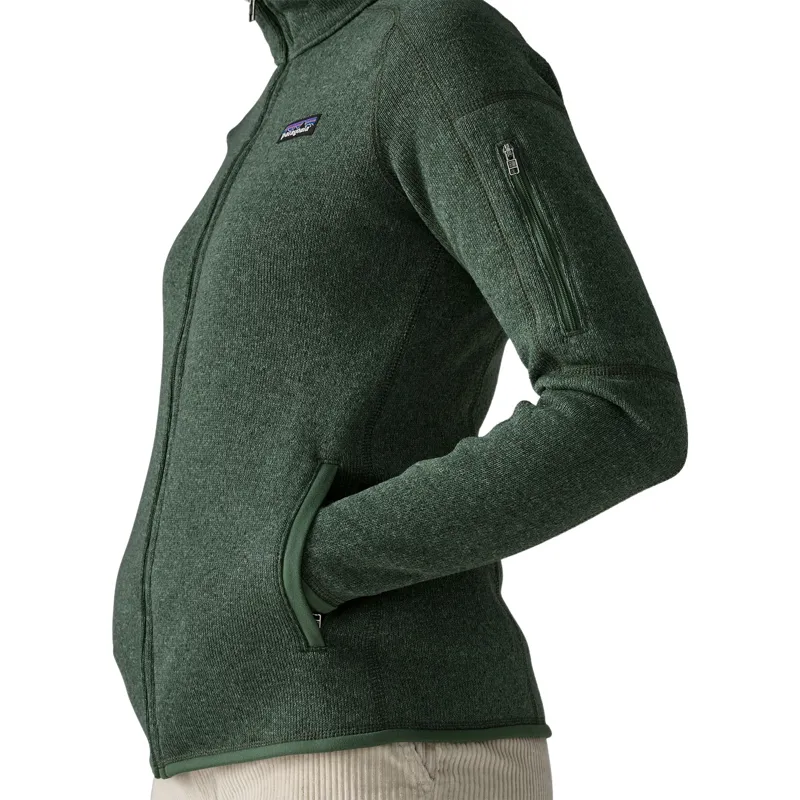Patagonia Women's Better Sweater Fleece Jacket in Canopy Green-5