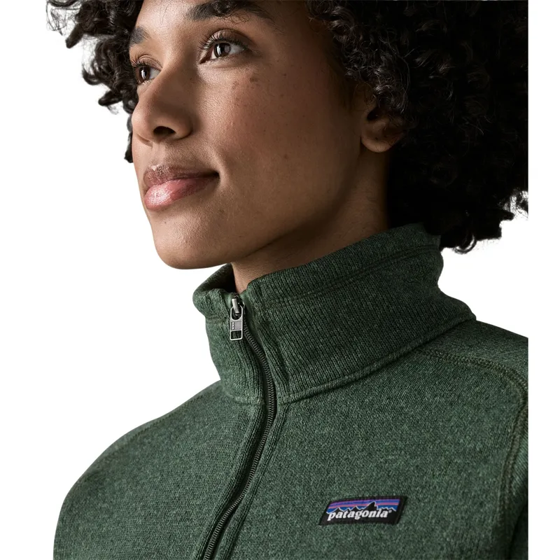 Patagonia Women's Better Sweater Fleece Jacket in Canopy Green-9