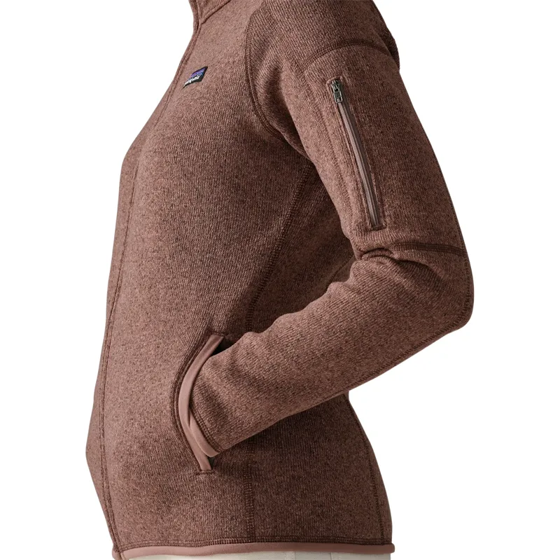 Patagonia Women's Better Sweater Fleece Jacket in Moonrise Taupe-4