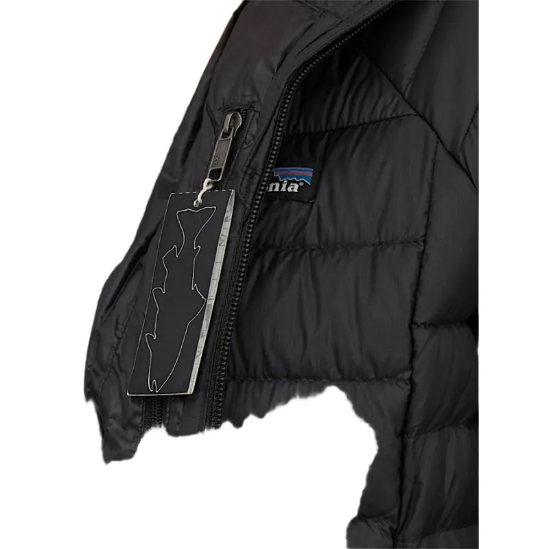 Patagonia Women's Down Sweater Jacket in Black-9