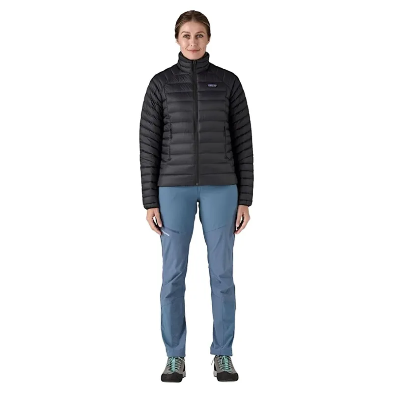 Patagonia Women's Down Sweater Jacket in Black-4
