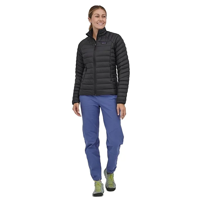 Patagonia Women's Down Sweater Jacket in Black-7