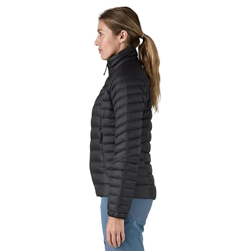 Patagonia Women's Down Sweater Jacket in Black-2