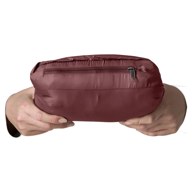 Patagonia Women's Down Sweater Jacket in Dark Ruby-7