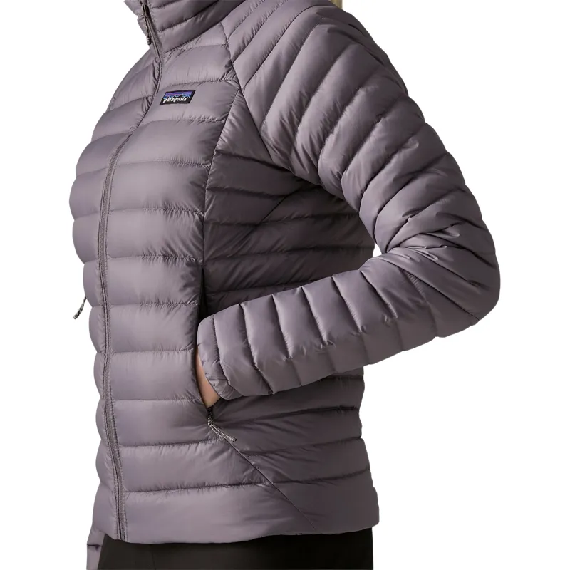Patagonia Women's Down Sweater Jacket in May Grey-8