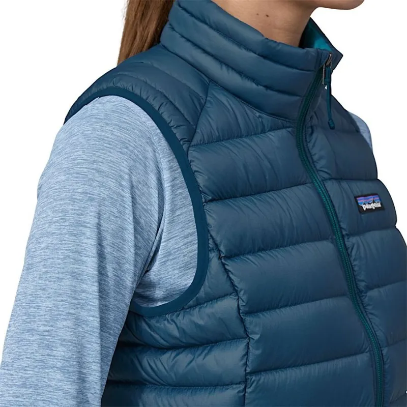Patagonia Women's Down Sweater Vest in Canopy Green-7