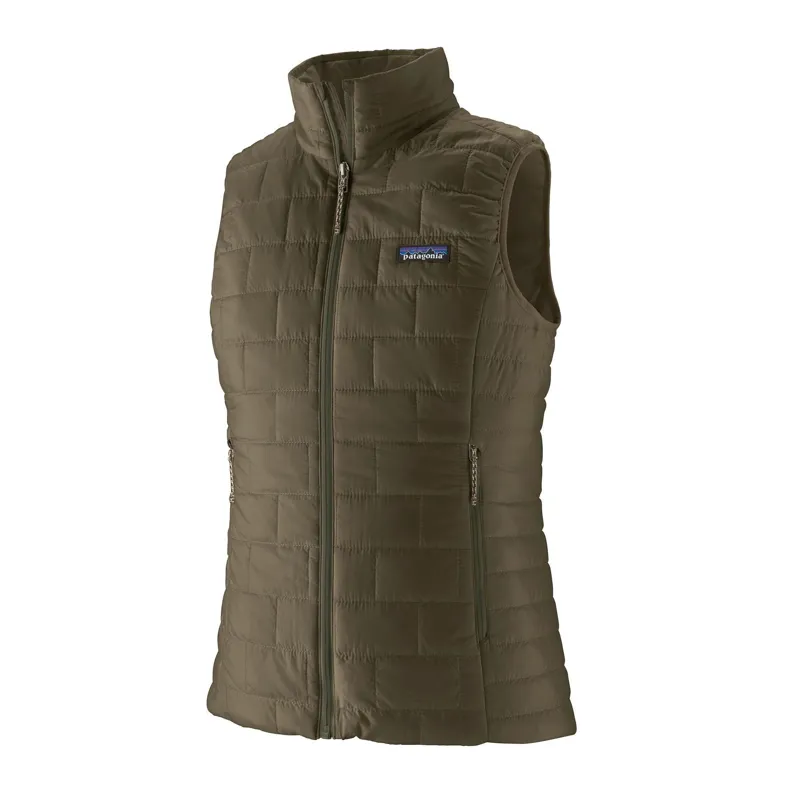 Patagonia Women's Nano Puff Vest in Basin Green